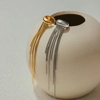 Long Tassel Drop Ear Cuff