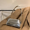 Metallic Flap Baguette Bag- Nahzshop