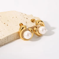 Elegant Pearl Earrings - Nahzshop