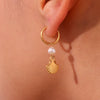 Shell Pearl Earring - Nahzshop