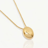 Oval Pendant Necklace- Nahzshop