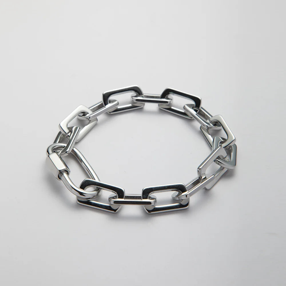 Bold Clip Link Chain Bracelet
