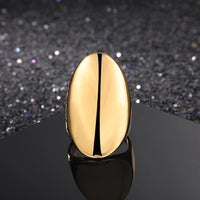 Molten Gold Knuckle Ring - Nahzshop