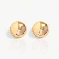 Round Big Ball Earrings - Nahzshop