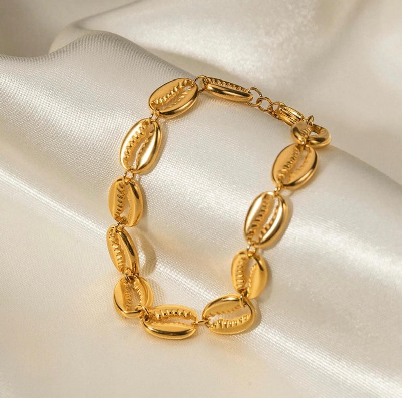 Gold Shell Bracelet - Nahzshop