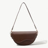 Oval Brown Sholder Bag - nahzshop