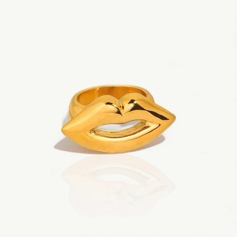 Gold Mouth Ring - Nahzshop