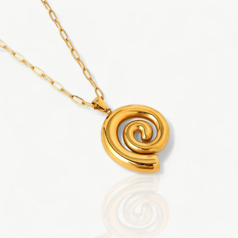 Spiral Pendant Necklace - Nahzshop