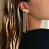 Fringe Cascade Ear Cuff