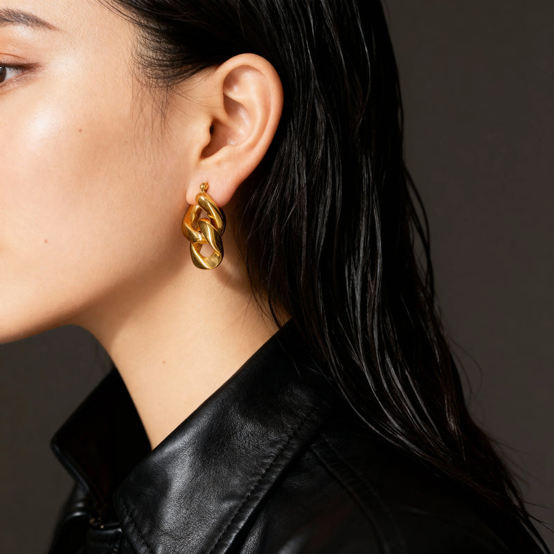 Thick Chain Earrings