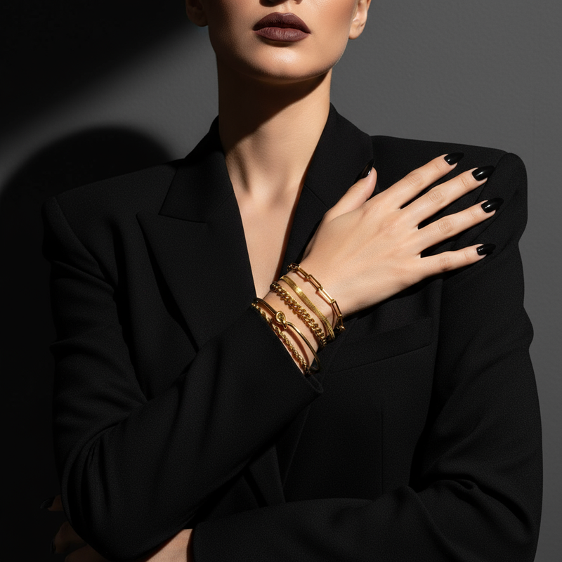 Golden Luxe Stacking Set