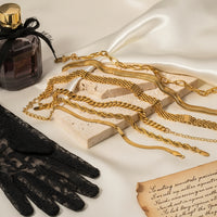 Luxe Texture Bracelet Stack Set