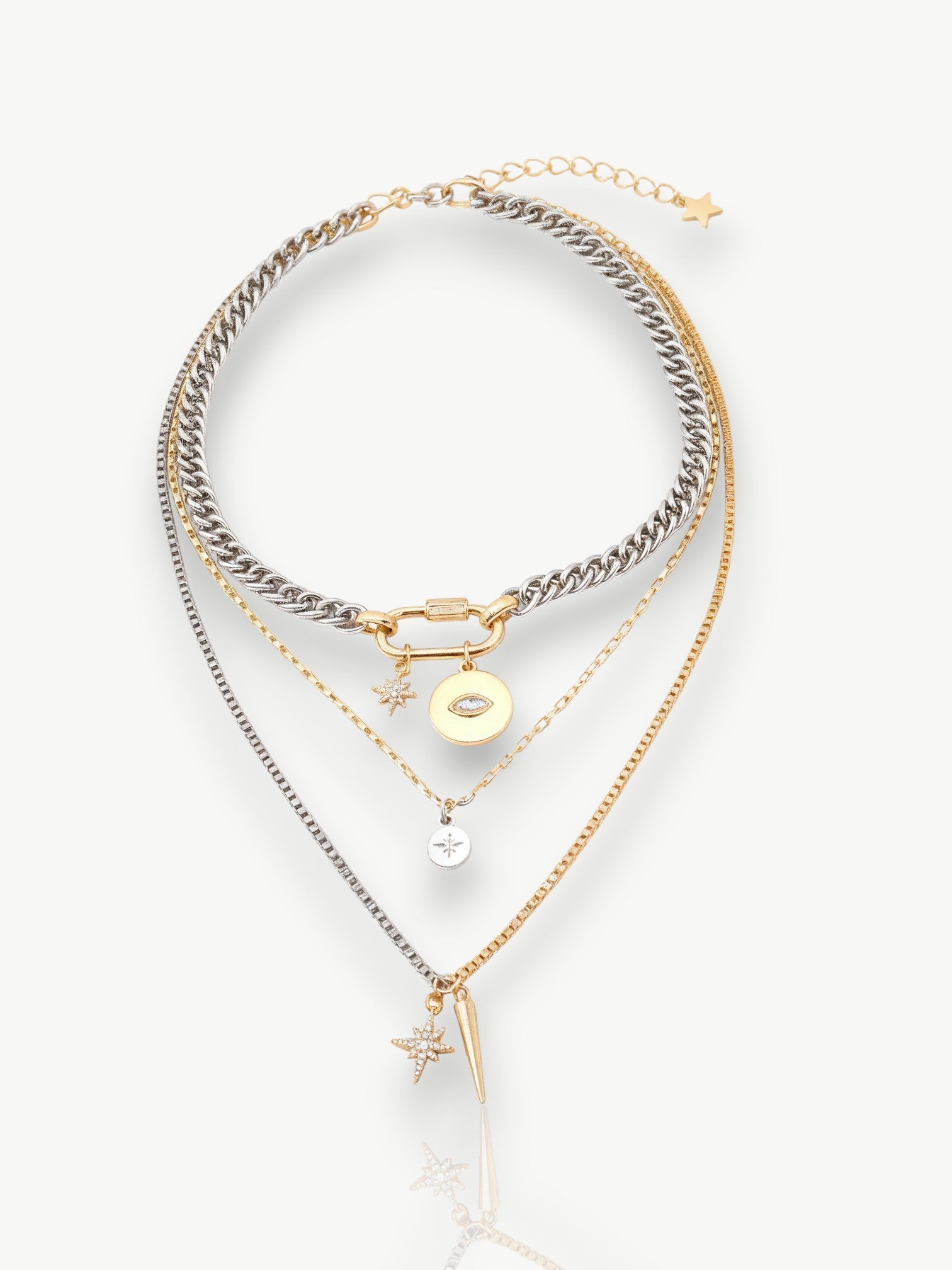 Eclipse Vision Layered Necklace