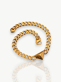 Triangular Pendant Chain Necklace