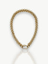 Double Chain Buckle Necklace