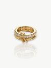 Chunky Hollow Organic Ring