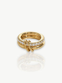 Chunky Hollow Organic Ring
