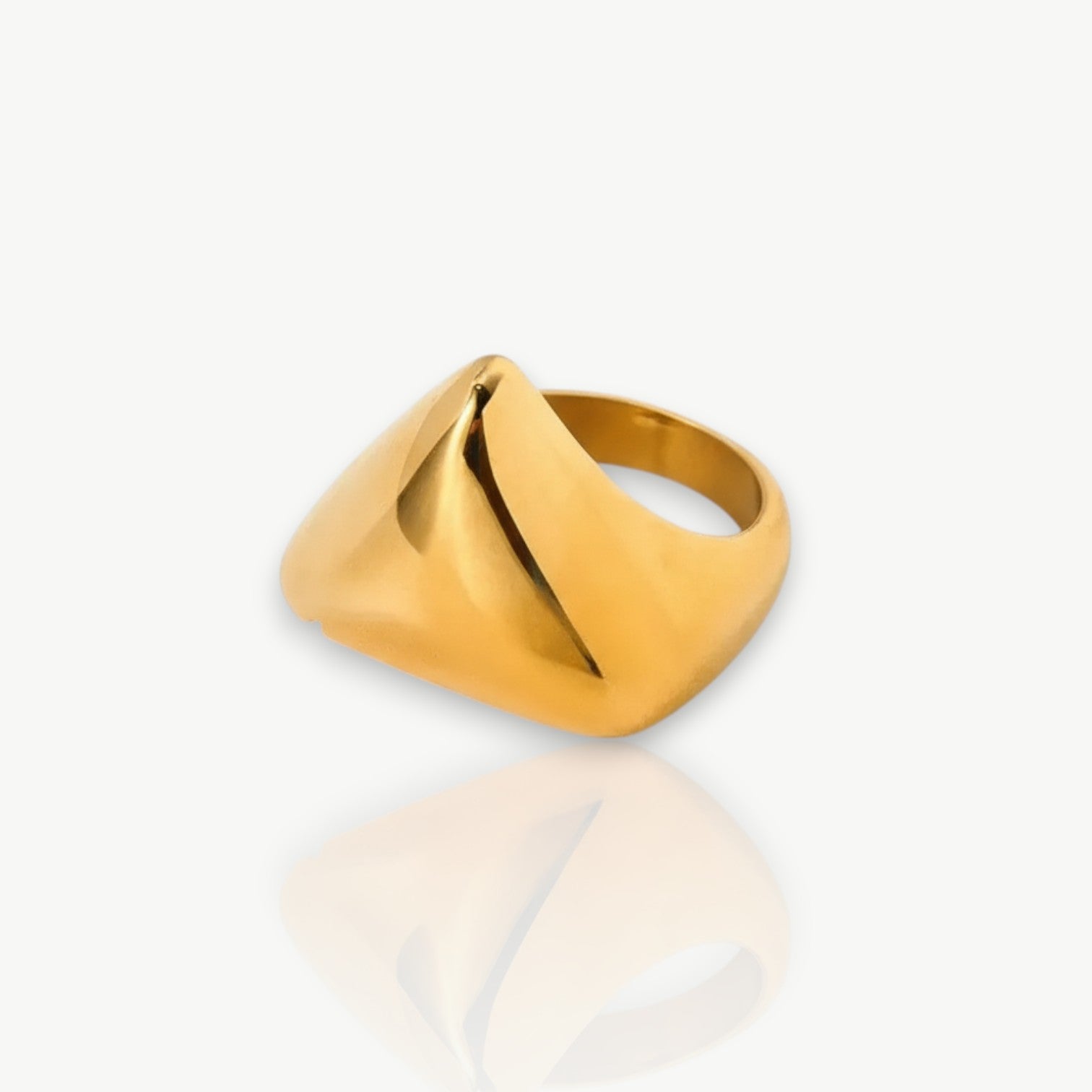 Triangle Sculpted Ring