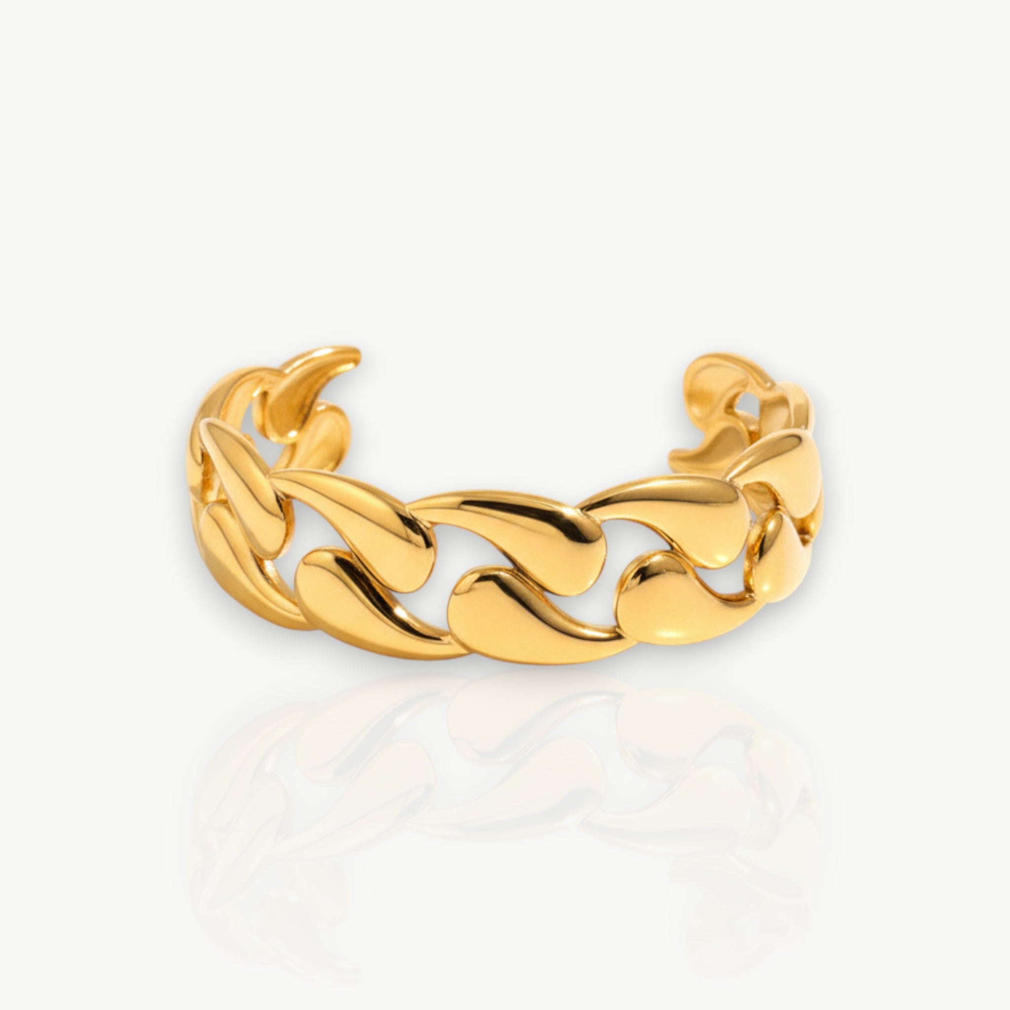 Water‑Drop Hollow Bracelet