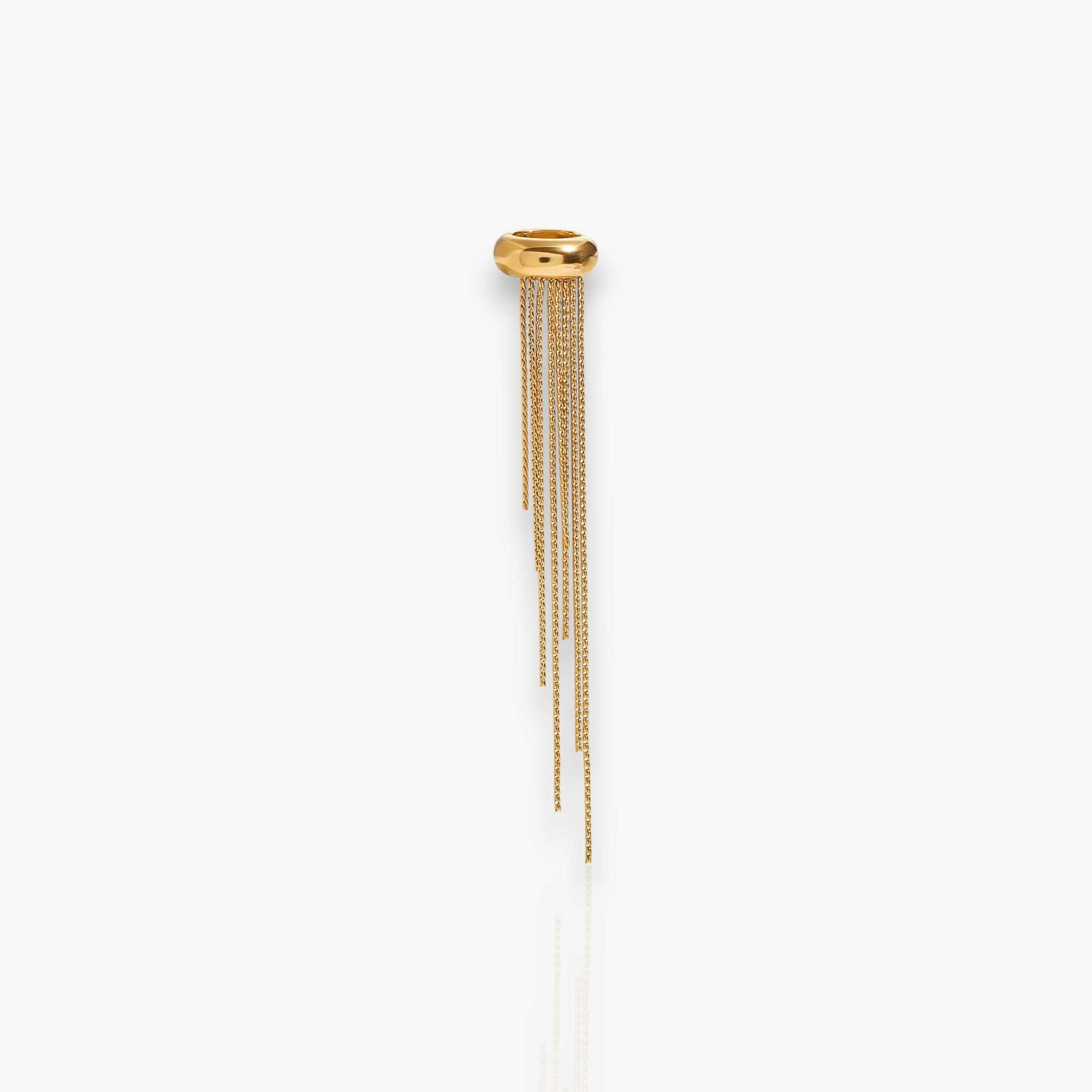 Long Tassel Drop Ear Cuff
