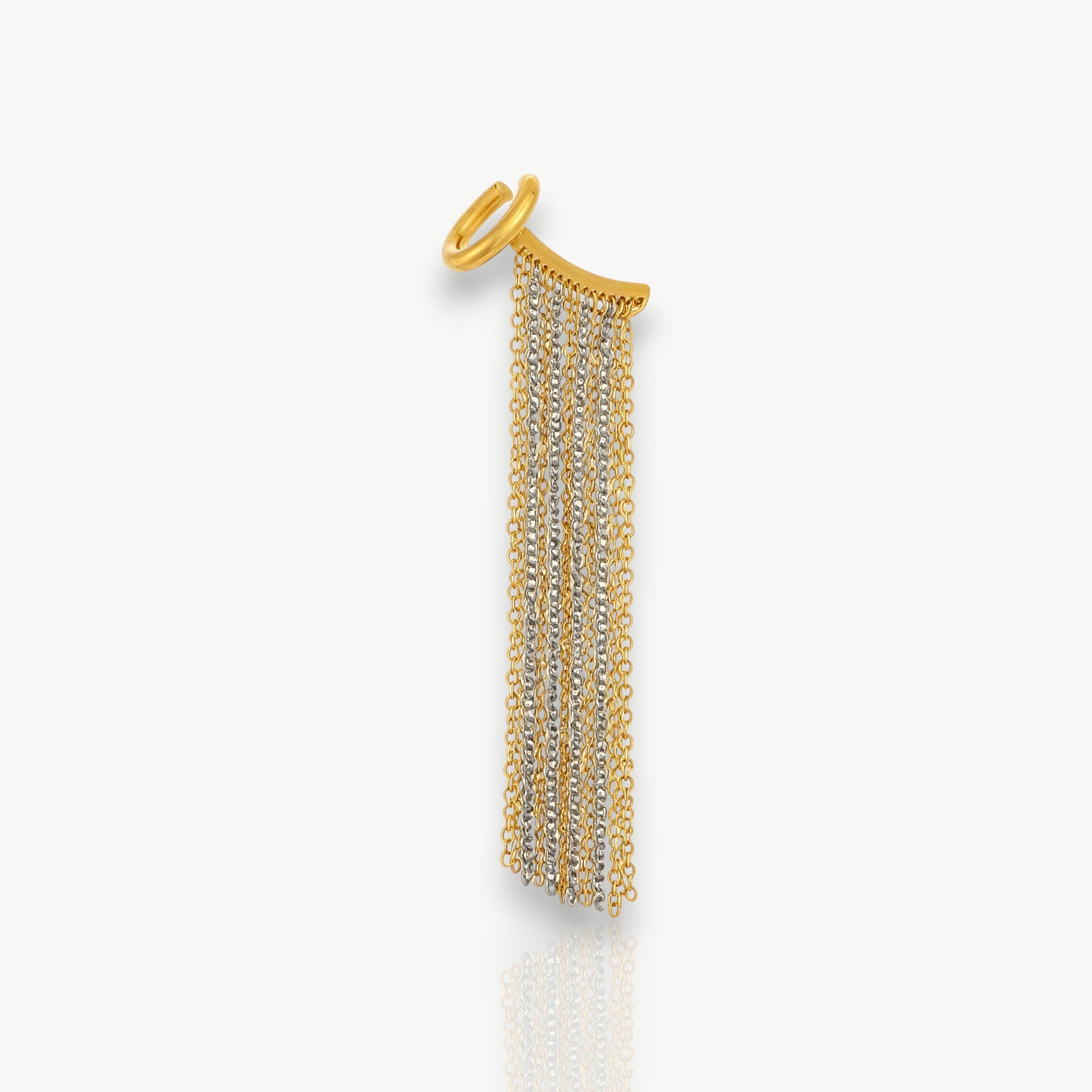 Fringe Cascade Ear Cuff