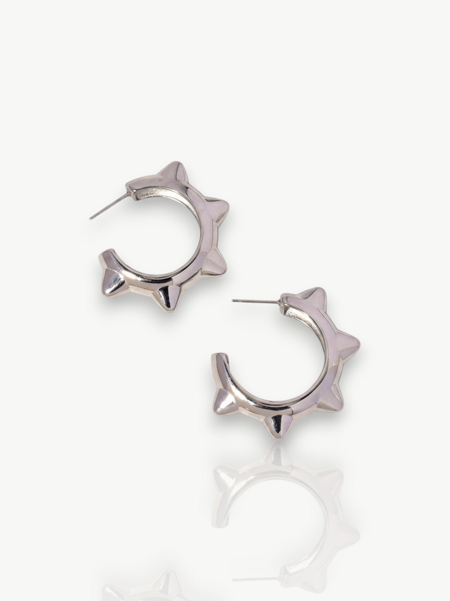Spike Hoop Earrings