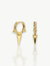 Spike Cubic Hoops