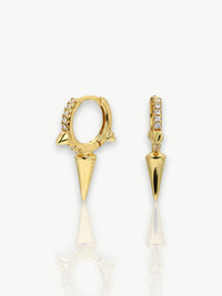 Spike Cubic Hoops