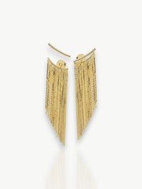 Fringe Wing Earrings