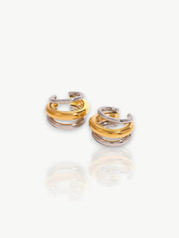 YORI Two-Tone Ear Cuff