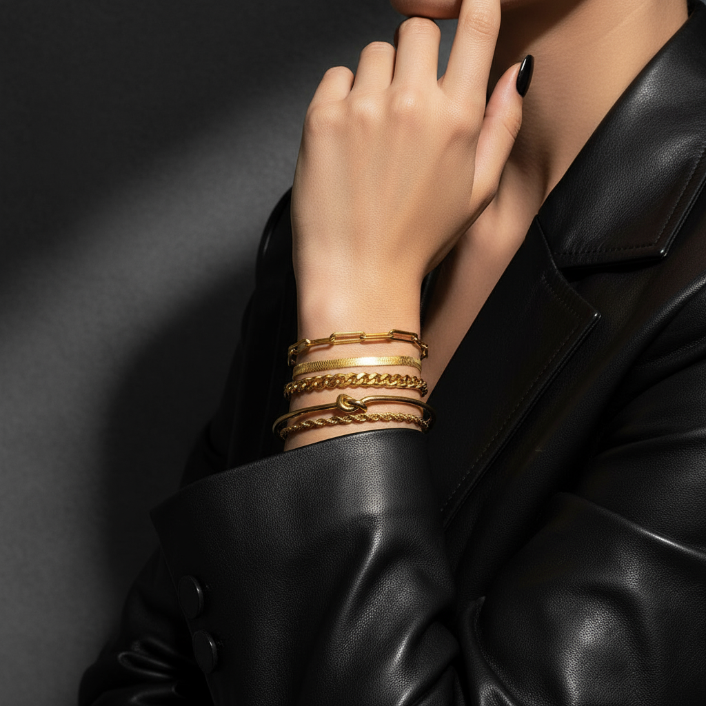 Golden Luxe Stacking Set