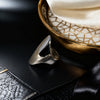 Silver Oval Statement Ring