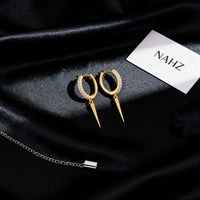 Spike Charm Earrings