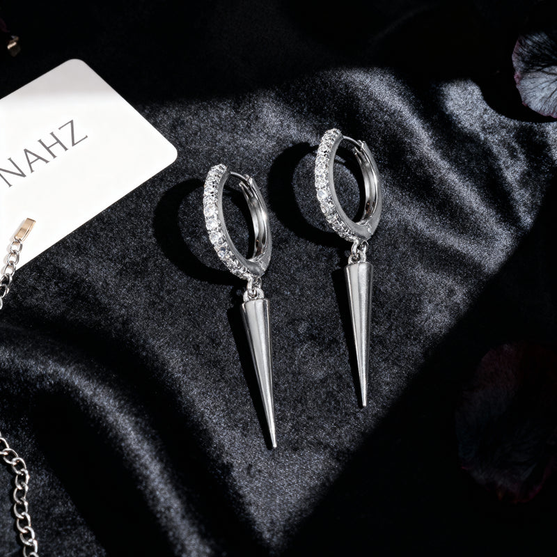 Spike Charm Earrings
