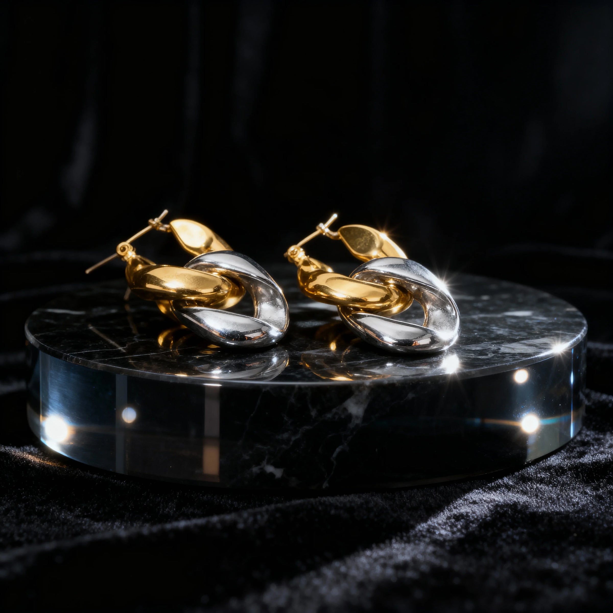 Thick Chain Earrings