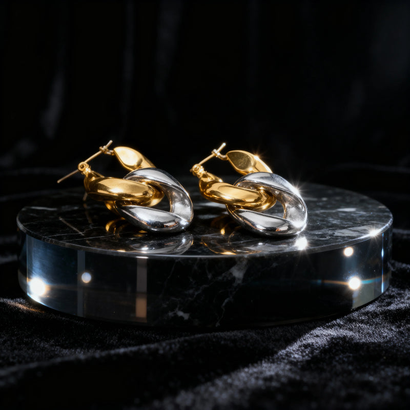 Thick Chain Earrings