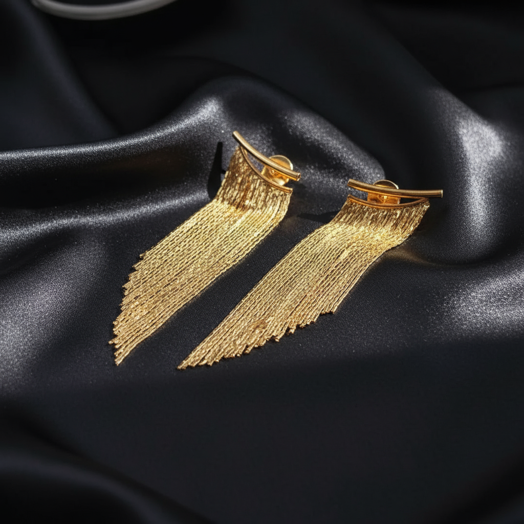 Fringe Wing Earrings