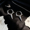 Spike Cubic Hoops