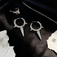 Spike Cubic Hoops