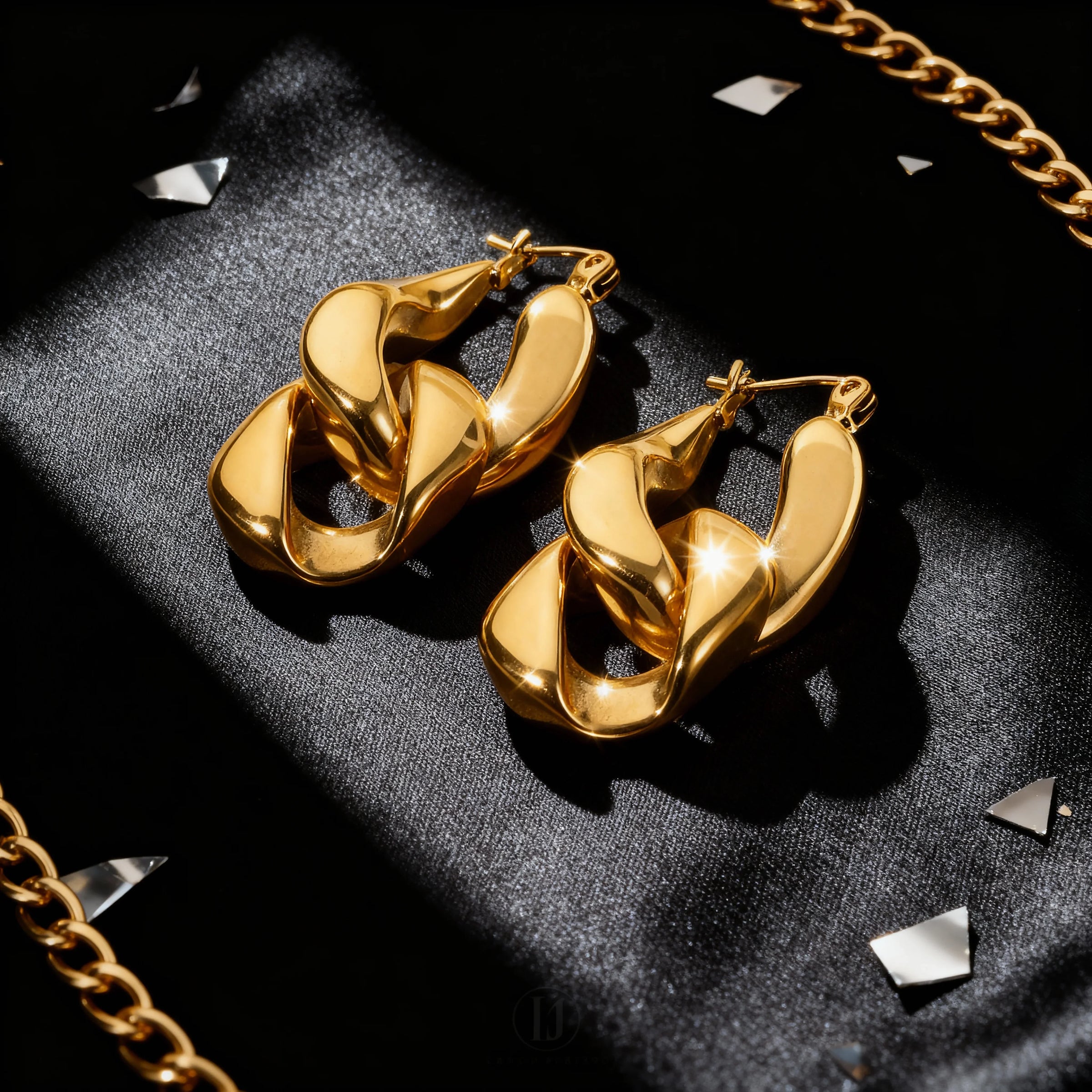 Thick Chain Earrings