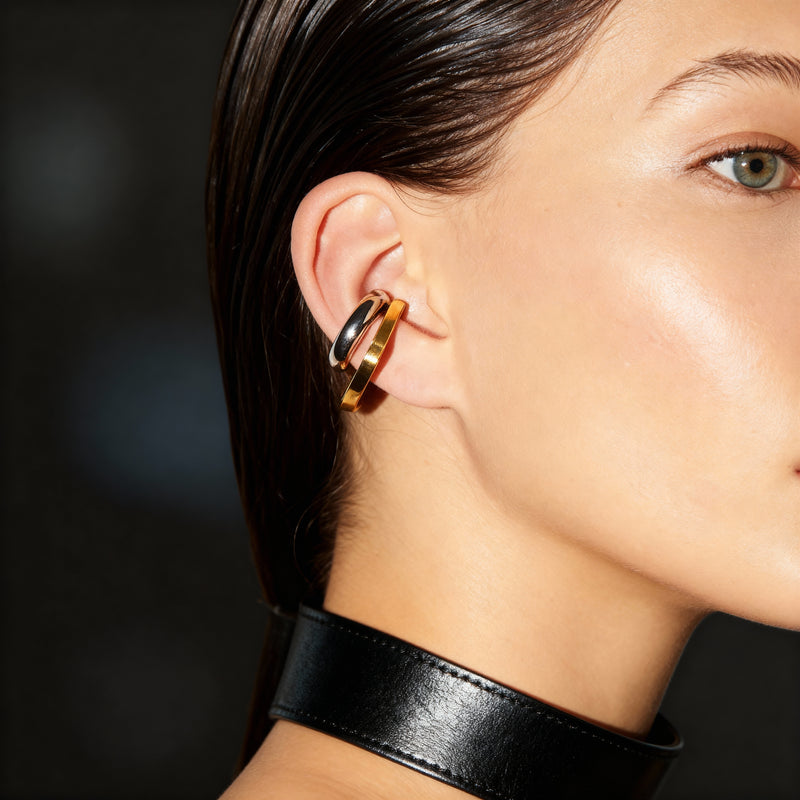 Dual Chain Ear Cuff