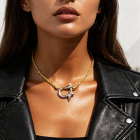 Shackle Spike Necklace
