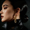 Cubic Chain Link Earrings