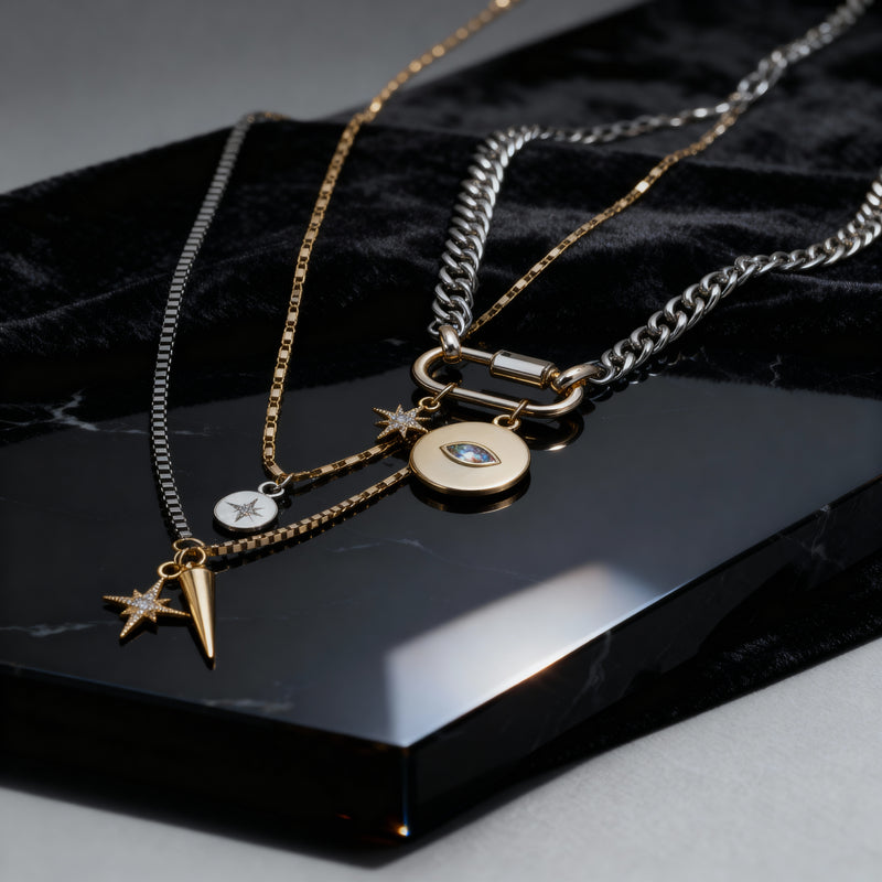 Eclipse Vision Layered Necklace