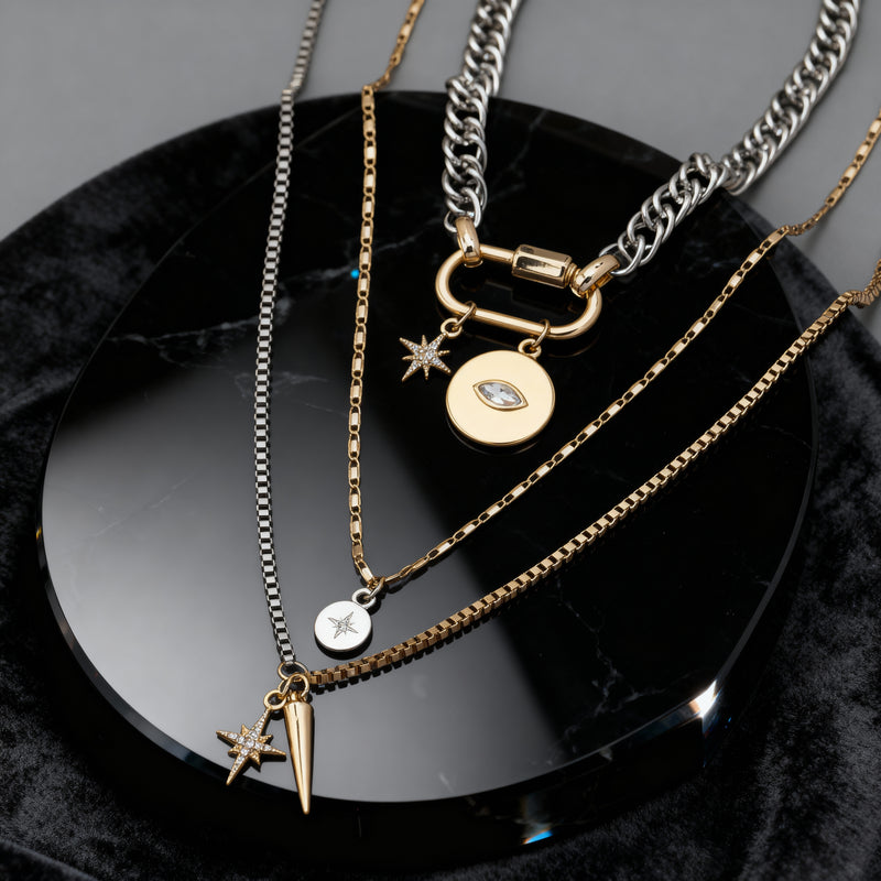 Eclipse Vision Layered Necklace