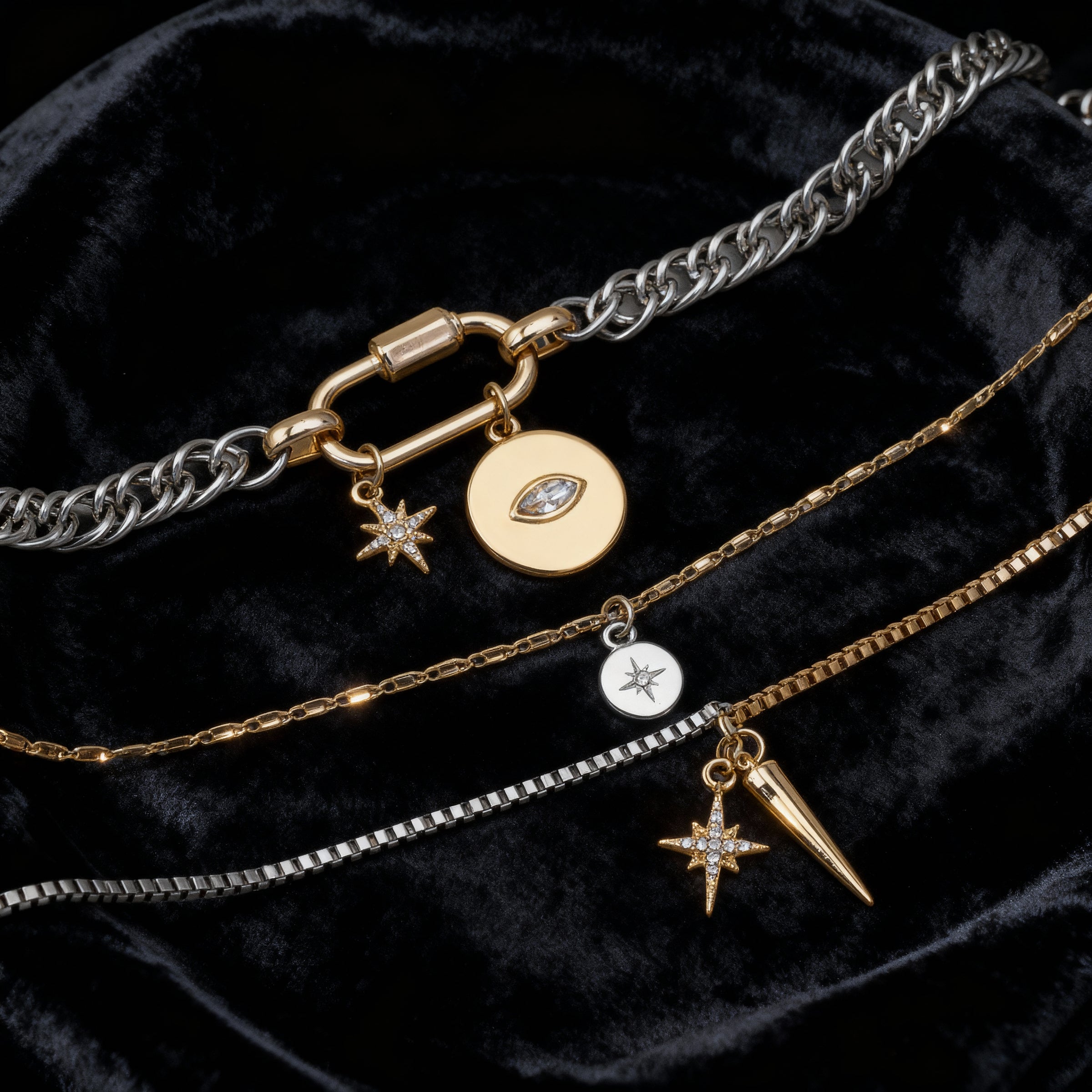 Eclipse Vision Layered Necklace
