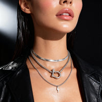 Lightning Layered Necklace Set