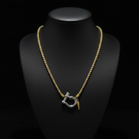 Shackle Spike Necklace