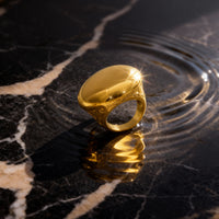 Glossy Dome Statement Ring