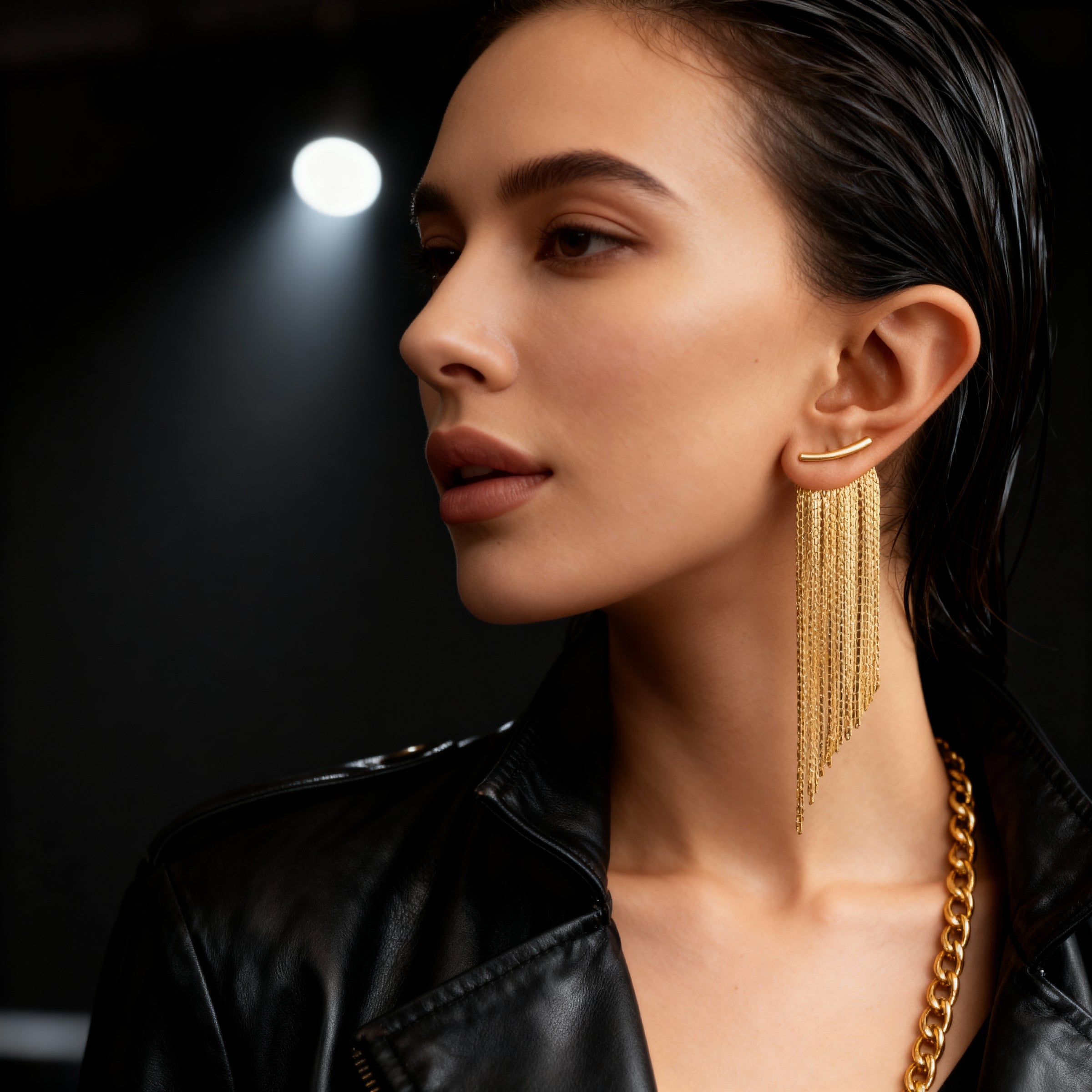 Fringe Wing Earrings